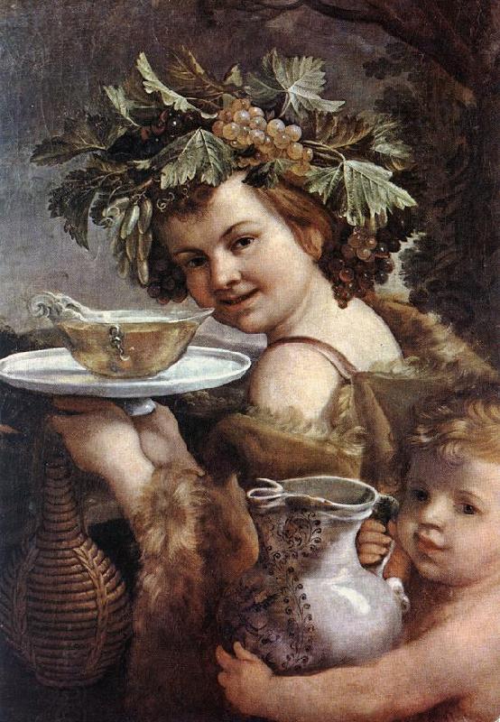 RENI, Guido The Boy Bacchus sy oil painting picture